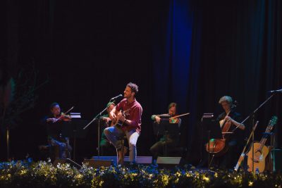 Lior and the Border Quartet performing at The Scots School Albury Hall