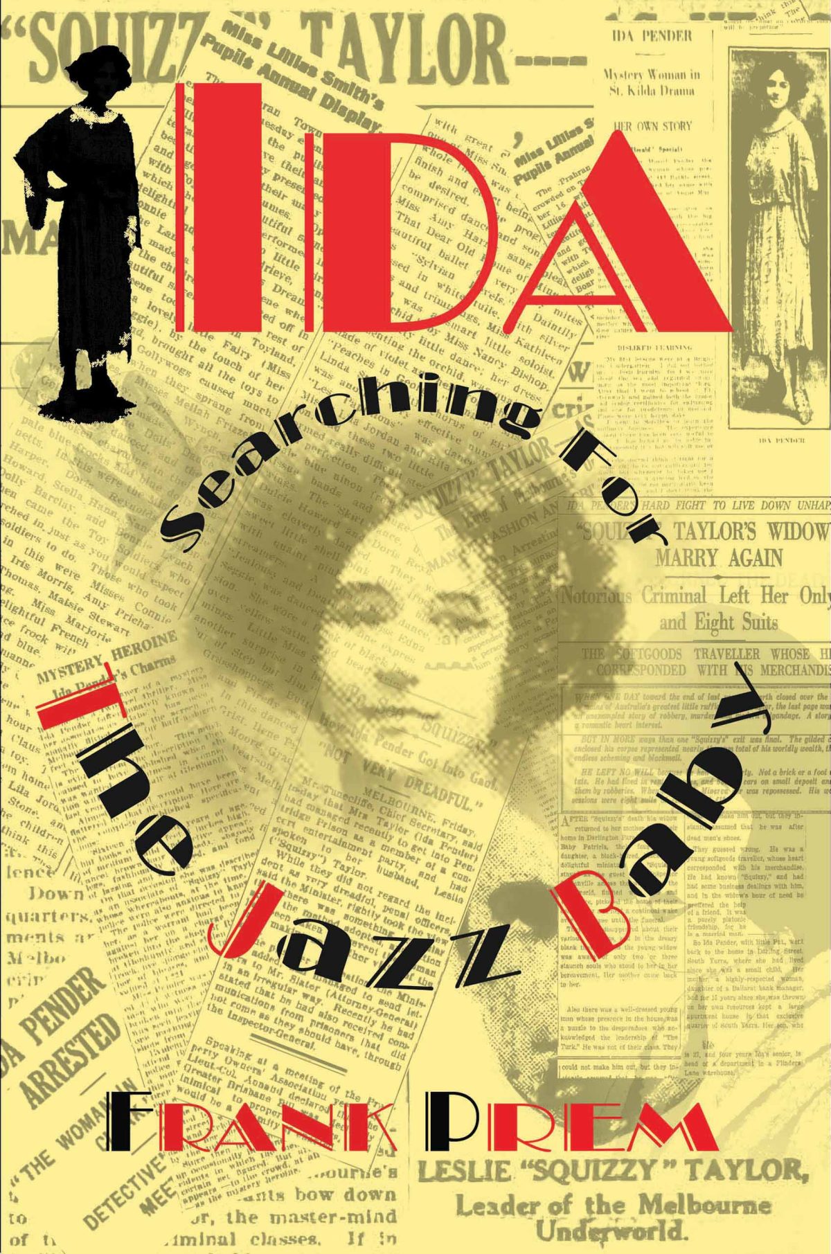 Ida - Searching for The Jazz Baby - book cover design