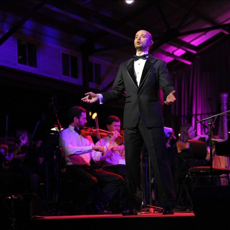Murray River Fine Music: Shanul Sharma (tenor) and post-show patrons reception