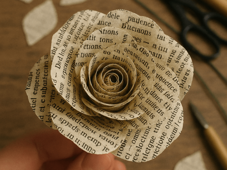 Paper Roses – Adult craft session