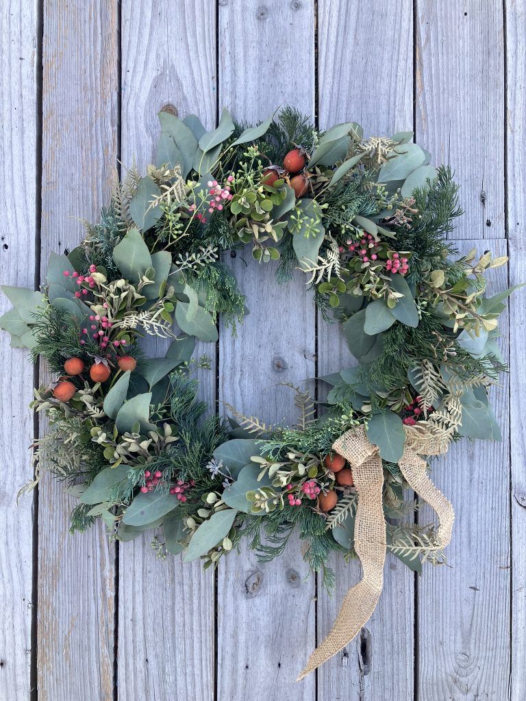 Winter Wreath Workshop at Lake View House