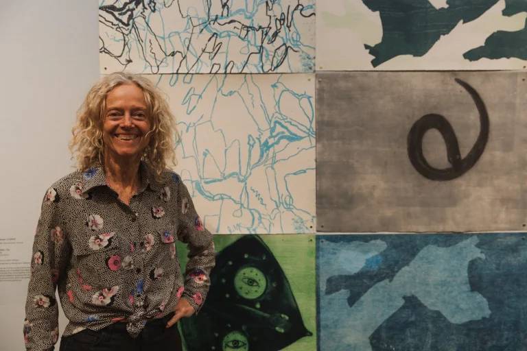 Barbie Kjar –  Jigsaw and Stencil Print Making Workshop