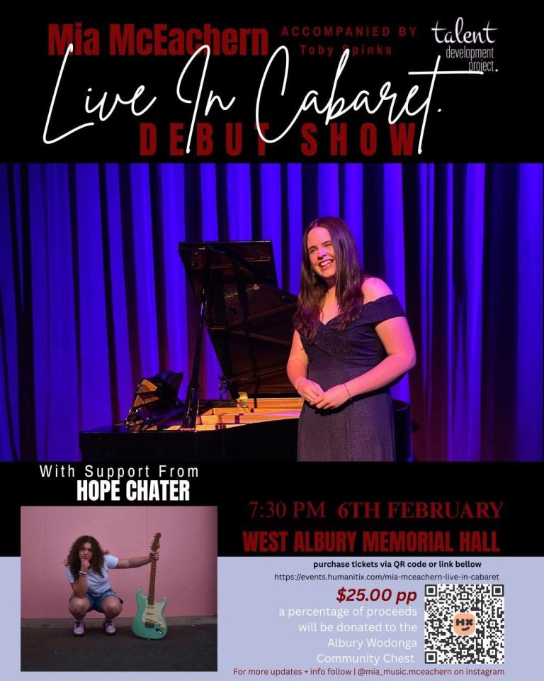 Mia McEachern – Live in Cabaret