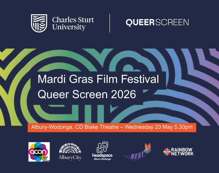 Albury wodonga queer screen film festival 2026