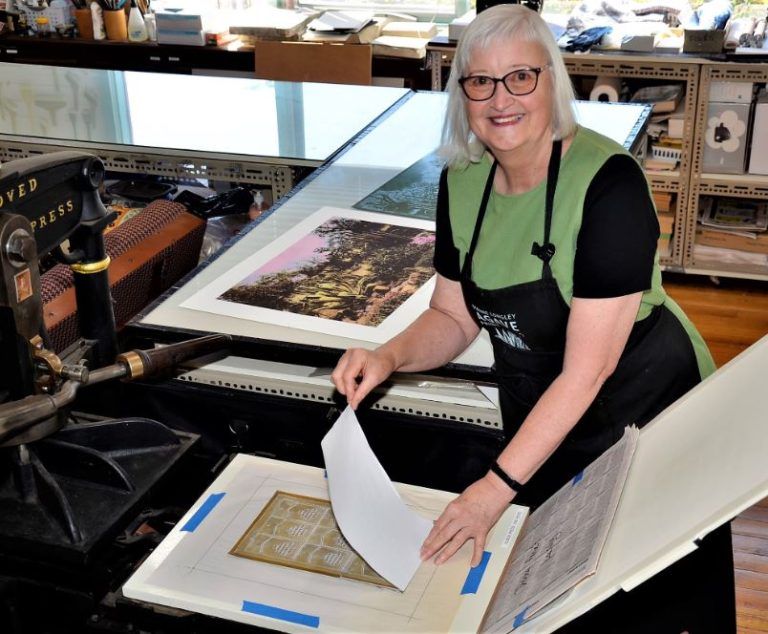 Printmaking with Photopolymer Plates with Dianne Longley