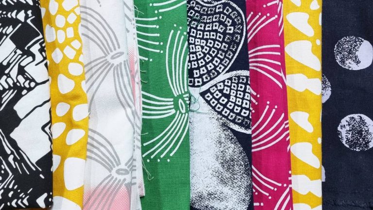 Fabric Screen Printing with Michelle Kistima – Menser from You Are Brave Textiles
